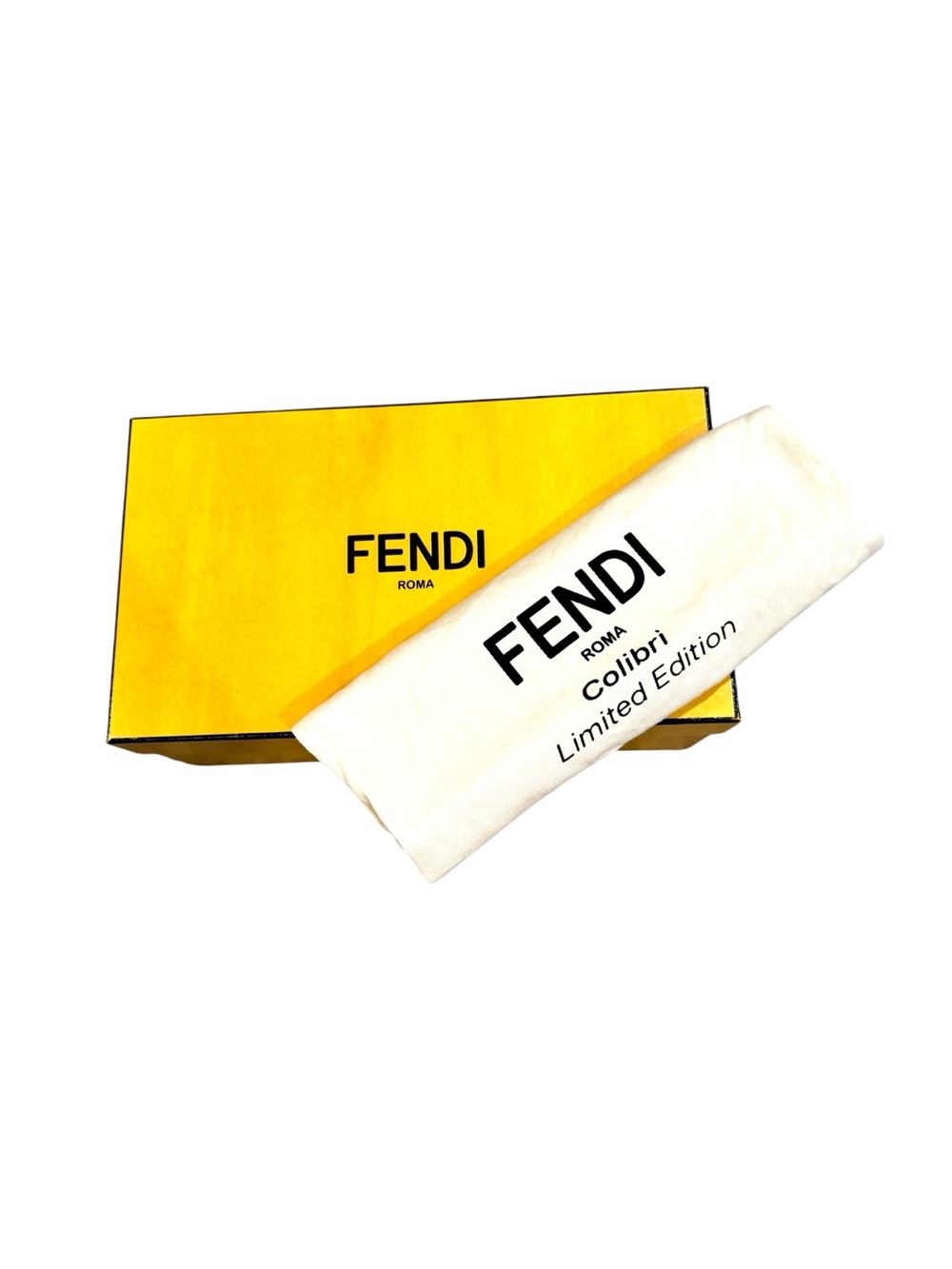 FENDI Shoe Box & Dust Bag